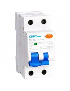 Disjoncteur DIFF NB1L-40 1P+N C20 30mA AC 6kA