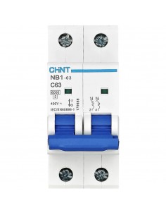 Disjoncteur NB1-63 2P C50 6KA
