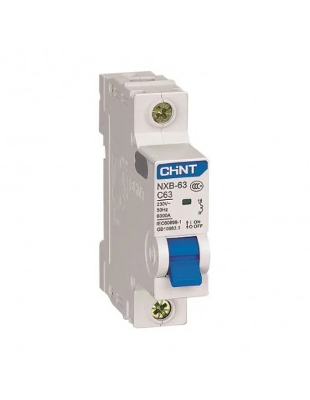 Disjoncteur NXB-63 1P C10 6KA