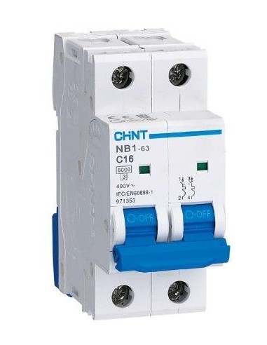 Disjoncteur NB1-63 2P C32 6KA